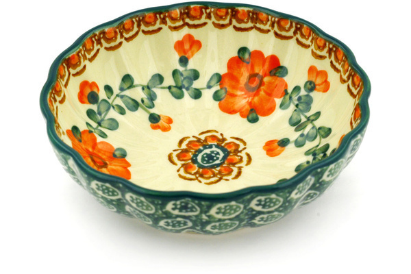 Scalloped Fluted Bowl 5"