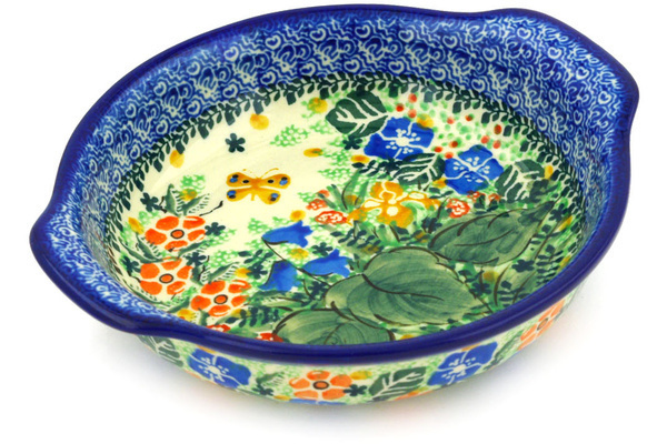 Round Baker with Handles 7"