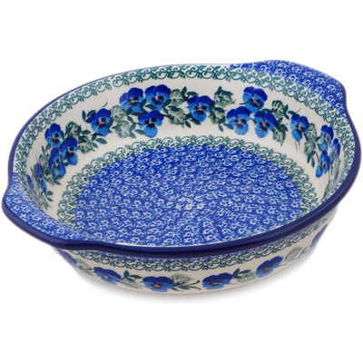 Round Baker with Handles 9"