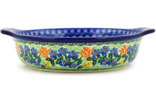 Round Baker with Handles 9"