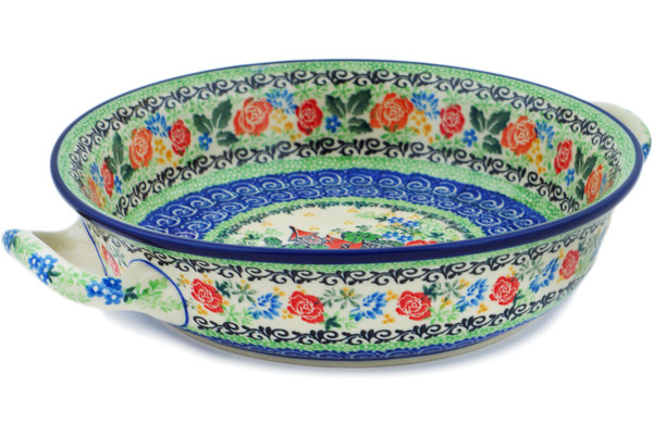 Round Baker with Handles 10"