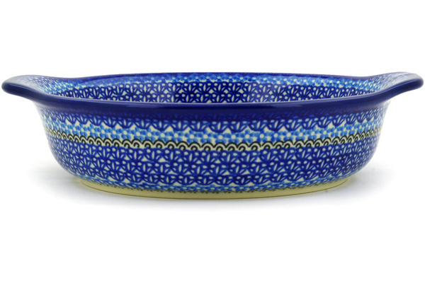 Round Baker with Handles 9"