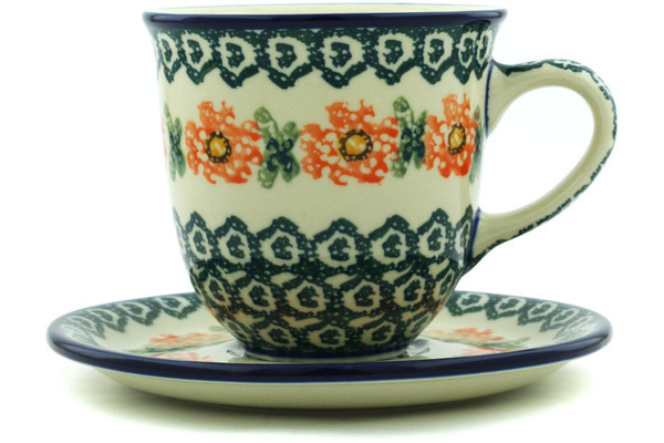 Cup with Saucer 10 oz