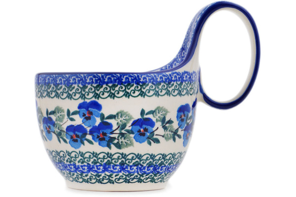 Bowl with Loop-Handle 6"