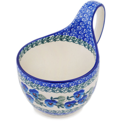 Bowl with Loop-Handle 6"