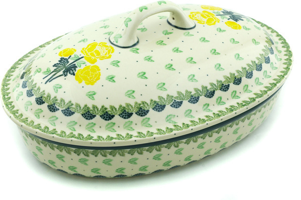 Baker with Cover 14"