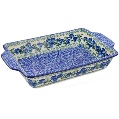 Rectangular Baker with Handles 13"