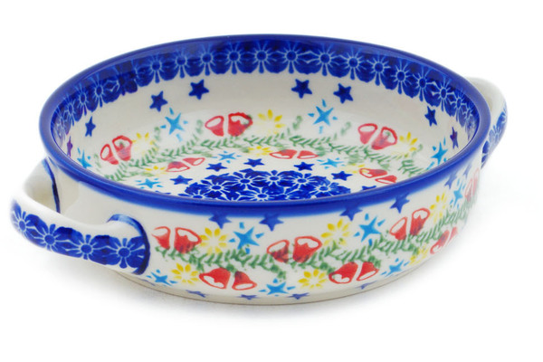 Round Baker with Handles 8"