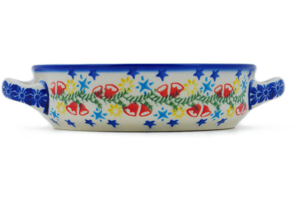 Round Baker with Handles 8"