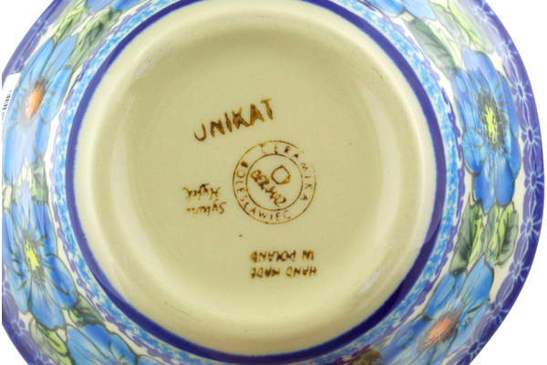 Scalloped Fluted Bowl 7"