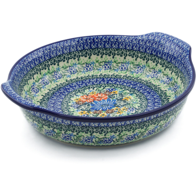Round Baker with Handles 11"