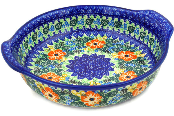 Round Baker with Handles 11"