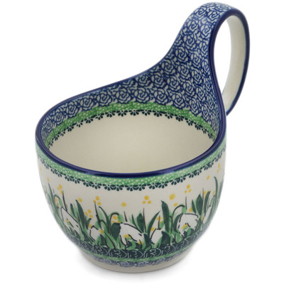 Bowl with Loop-Handle 6"