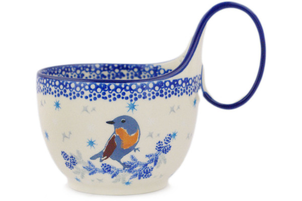 Bowl with Loop-Handle 6"