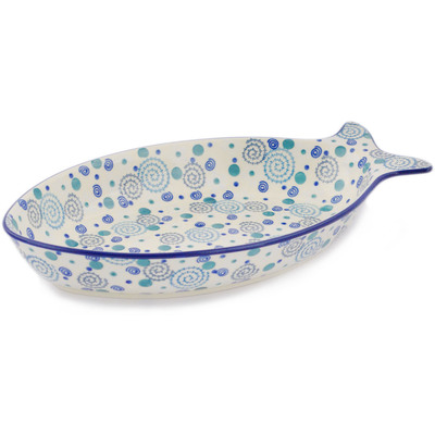 Fish Shaped Platter 13"