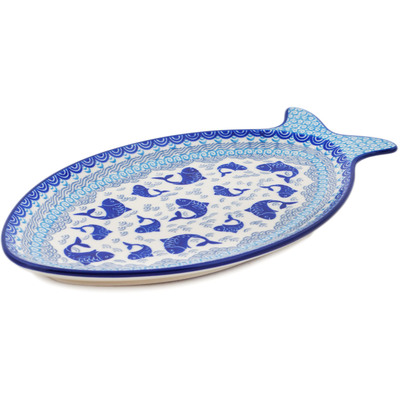 Fish Shaped Platter 14"