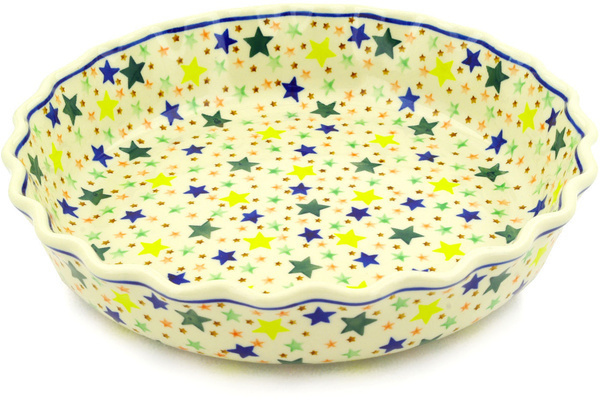 Fluted Pie Dish 11"