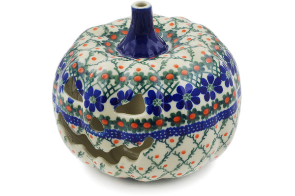 Jack O Lantern Candle Holder 6"