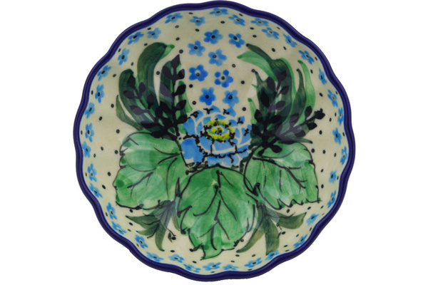 Scalloped Fluted Bowl 5"