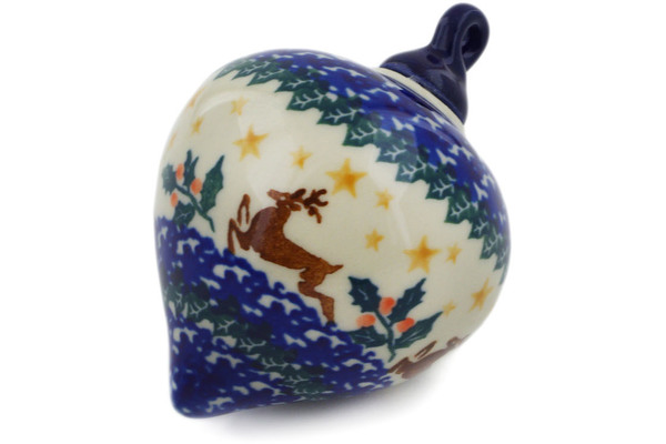 Christmas Ball Ornament 4"