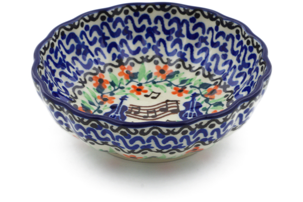 Scalloped Fluted Bowl 5"