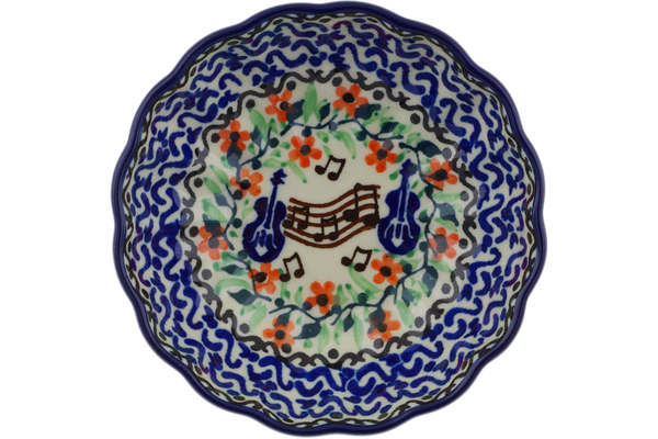 Scalloped Fluted Bowl 5"