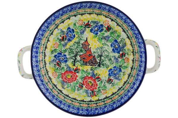 Round Baker with Handles 10"