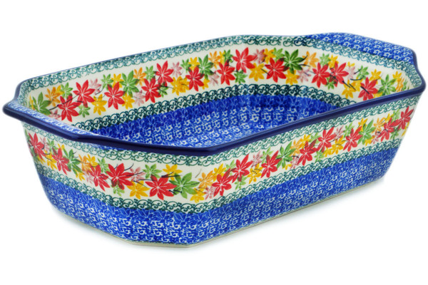 Rectangular Baker with Handles 14"