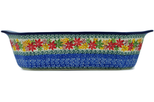 Rectangular Baker with Handles 14"