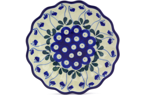 Scalloped Fluted Bowl 6"