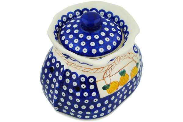 Garlic and Onion Jar 9"