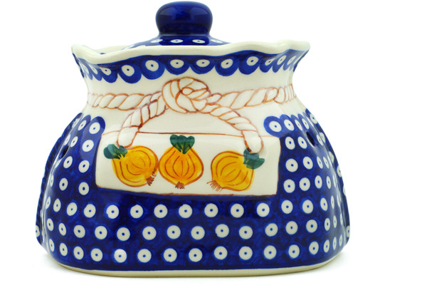 Garlic and Onion Jar 9"