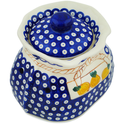 Garlic and Onion Jar 9"