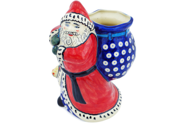 Santa Shaped Jar 9"