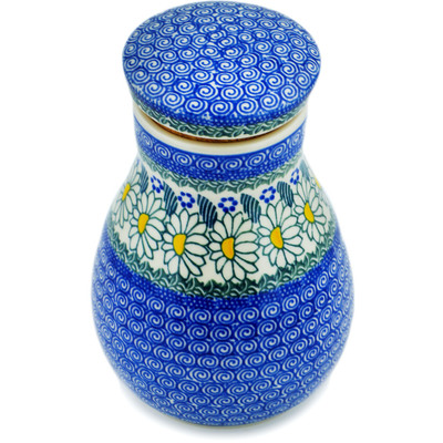 Jar with Lid 8"