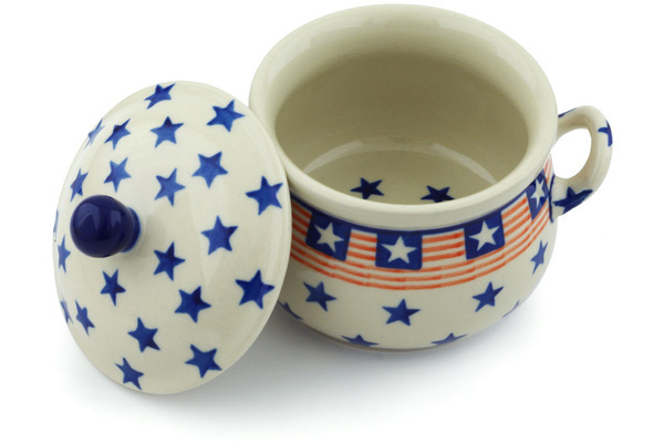 Bouillon Cup with Lid 12 oz