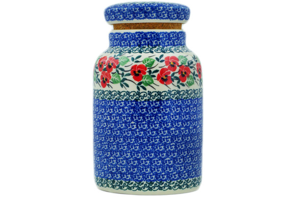 Jar with Lid 7"