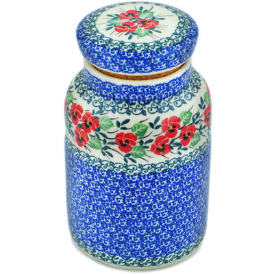 Jar with Lid 7"