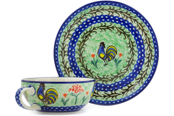 Cup with Saucer 10 oz