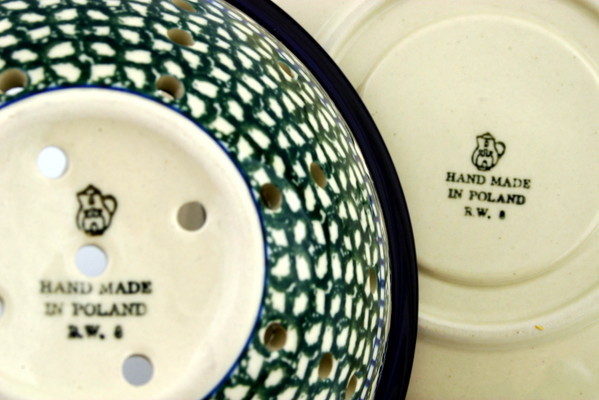 Colander with Plate 8"