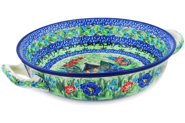 Round Baker with Handles 10"