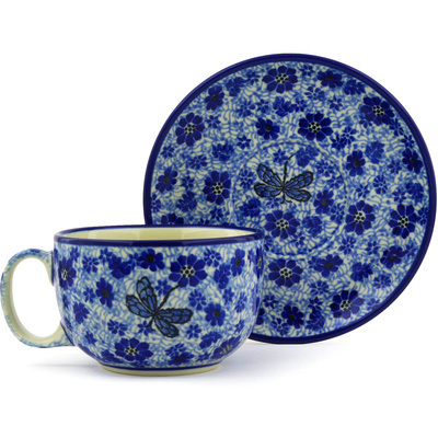 Cup with Saucer 13 oz