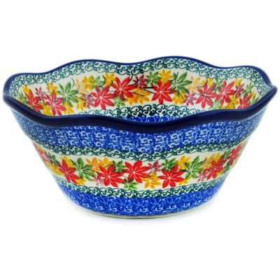 Scalloped Bowl 8"
