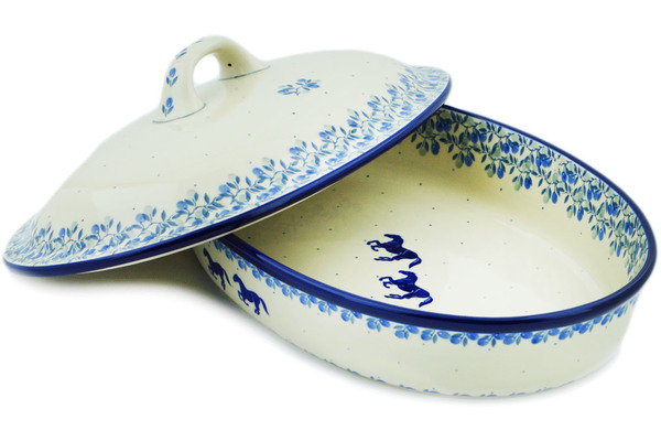 Baker with Cover 14"