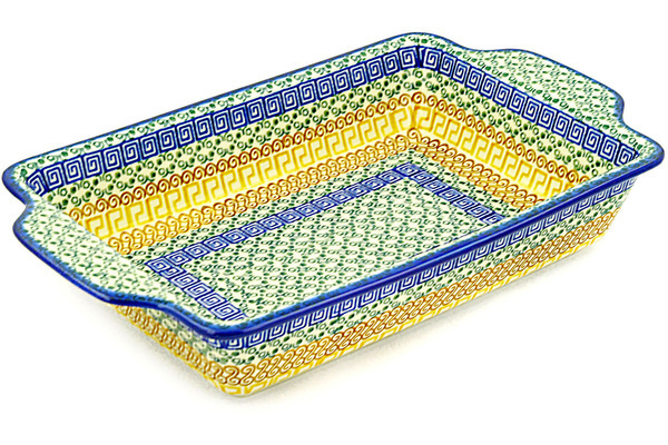 Rectangular Baker with Handles 13"