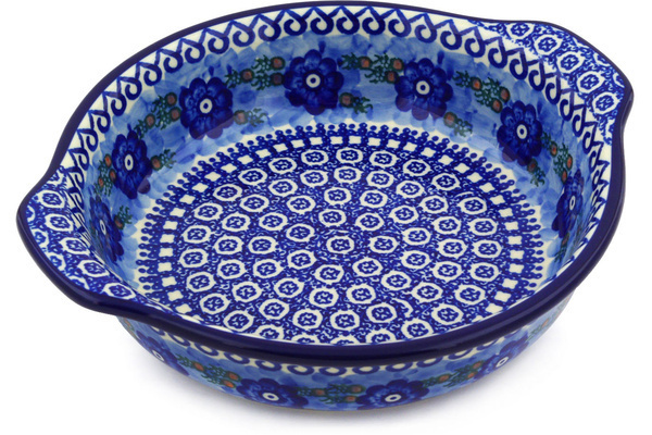 Round Baker with Handles 9"