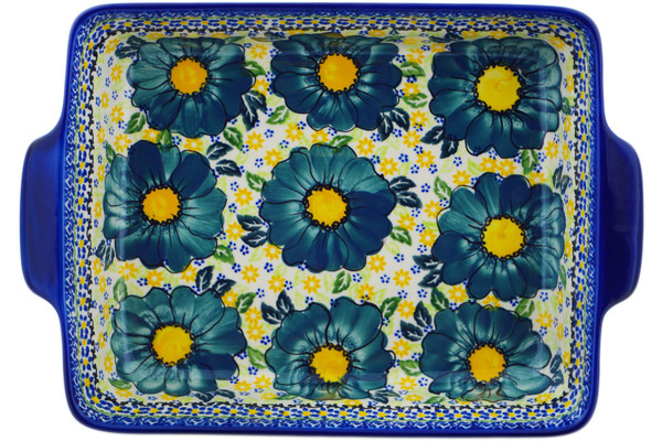 Rectangular Baker with Handles 15"