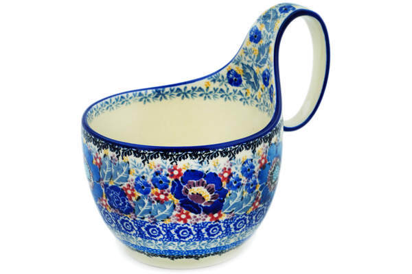 Bowl with Loop-Handle 6"