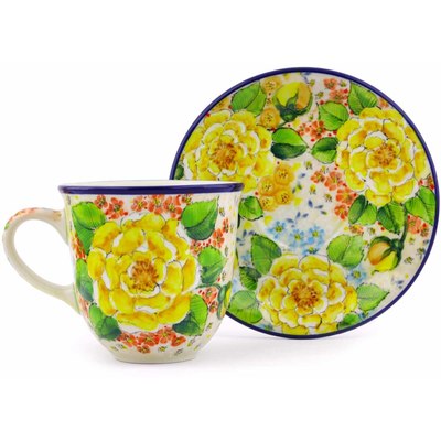 Cup with Saucer 10 oz