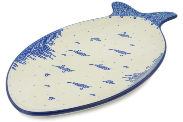 Fish Shaped Platter 14"